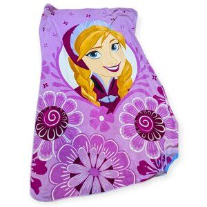 Disney Frozen-Anna Fleece Pink Throw Blanket 86" x 56"